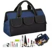 Bolsa de Ferramentas Profissional 31cm Com Base Borracha Impermeável e Compartimentos - 1
