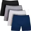 Kit 4 Cuecas Boxer Slim Fitness com Elástico - 1