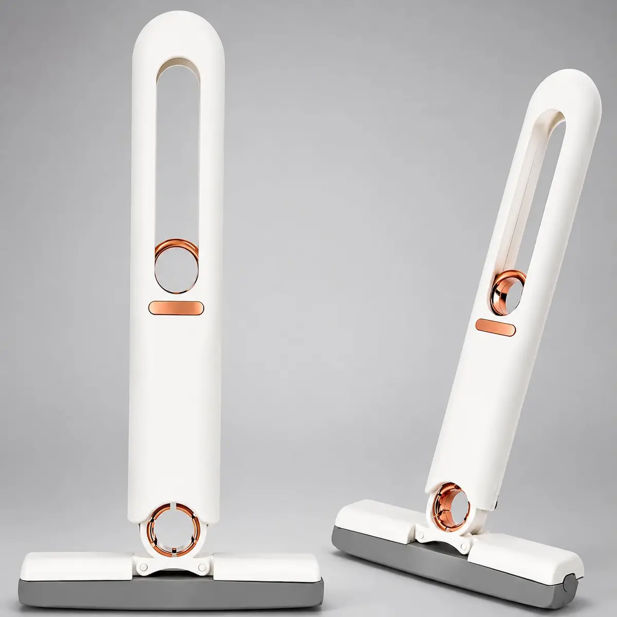 Mini Mop Portátil Retrátil com Esponja Branco | Alta Absorção