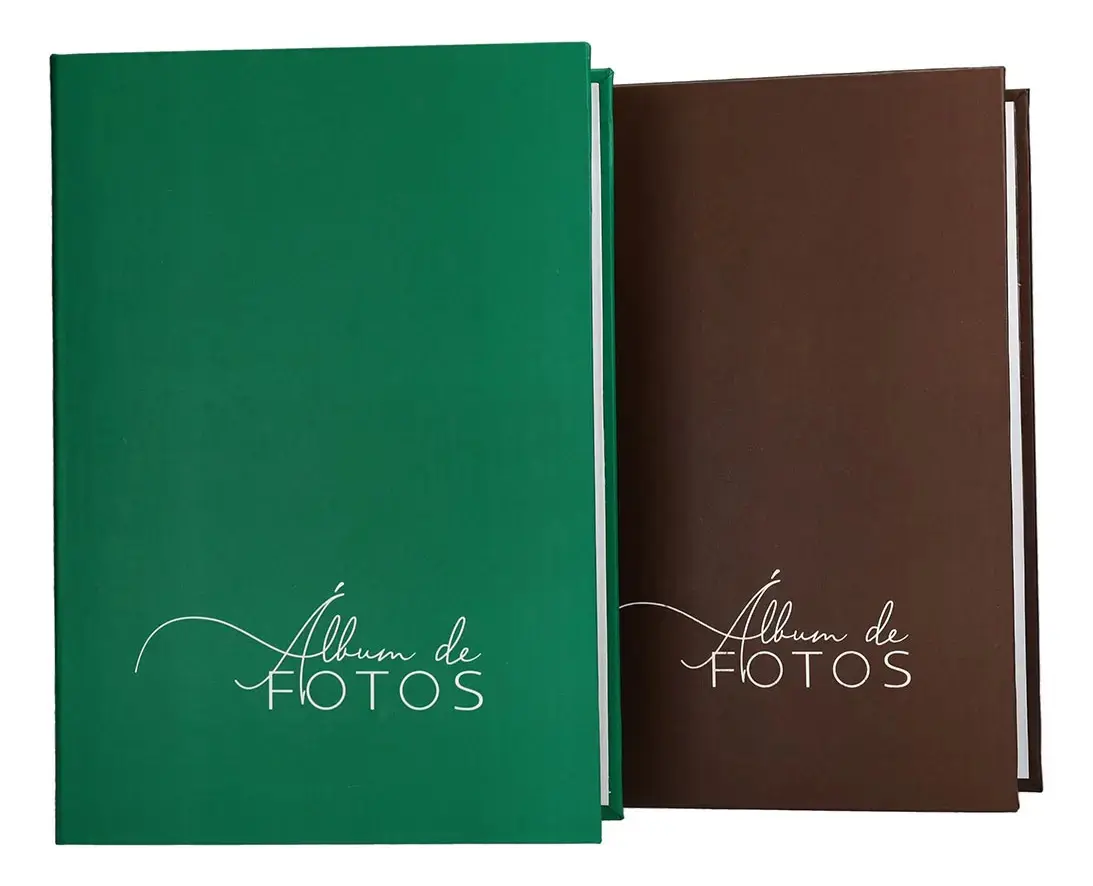 Álbum Fotográfico Capa Dura 512 Fotos 10x15 Lb Kit 2 Unidades - 1