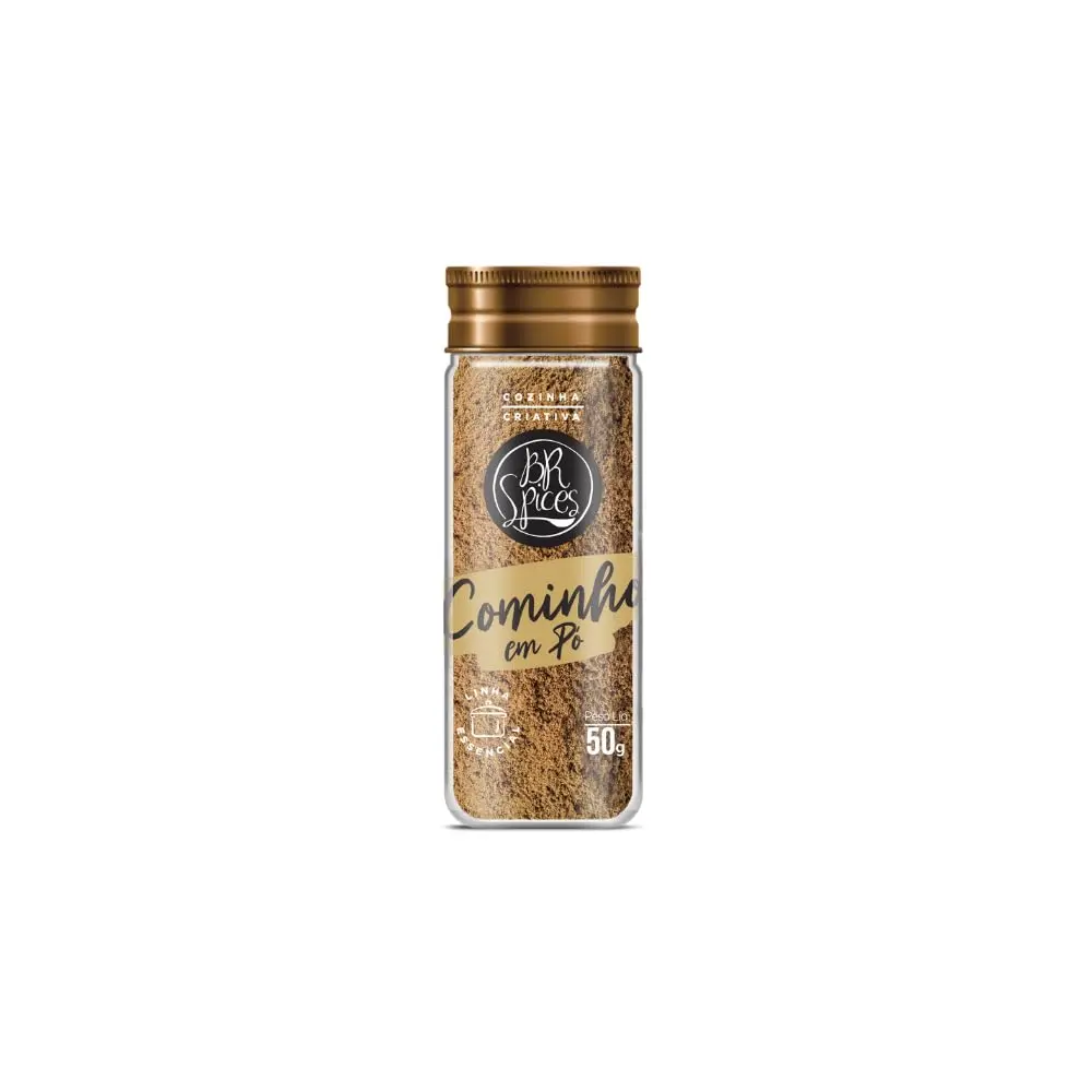 COMINHO EM PÓ BR SPICES VIDRO 50G - 1