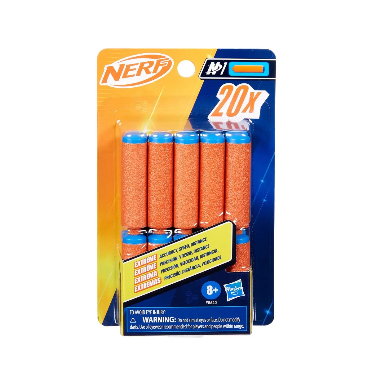 Nerf N Series Refil 20 Dardos N1 (Compatíveis Apenas com os Lançadores N series) - 1