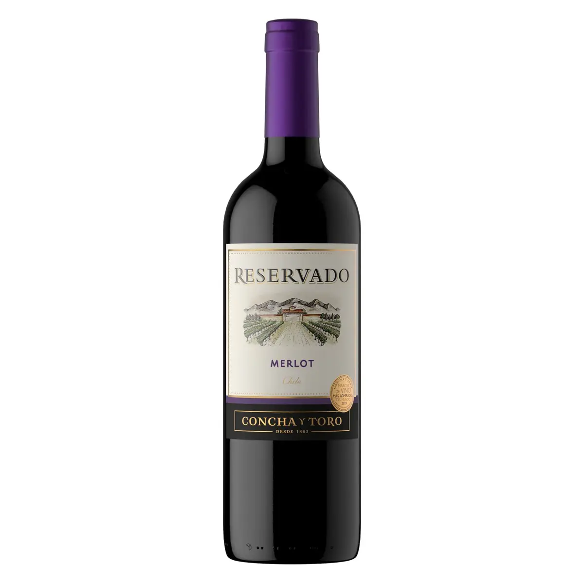 Reservado, Concha y Toro Merlot, 750ml - 1