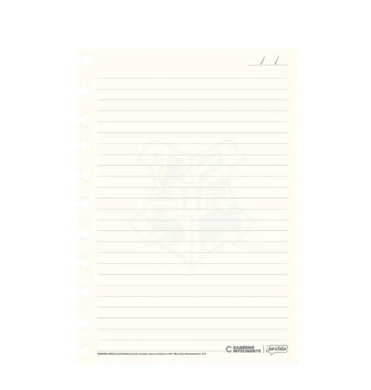 Refil para Caderno Inteligente, Grande, Harry Potter, 200x275 mm, 90g, 50 Folhas