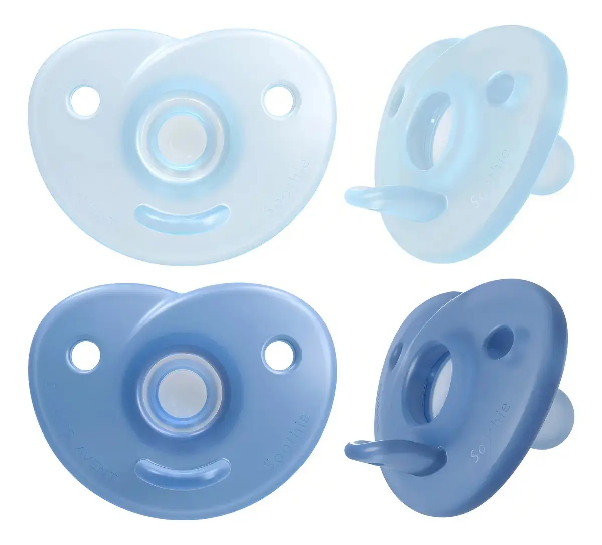 Chupeta Soothie 0-3M Dupla Philips Avent Azul - SCF099/01
