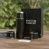 Garrafa Térmica 500ml c/ 3 Xícaras de Café Preto - 1
