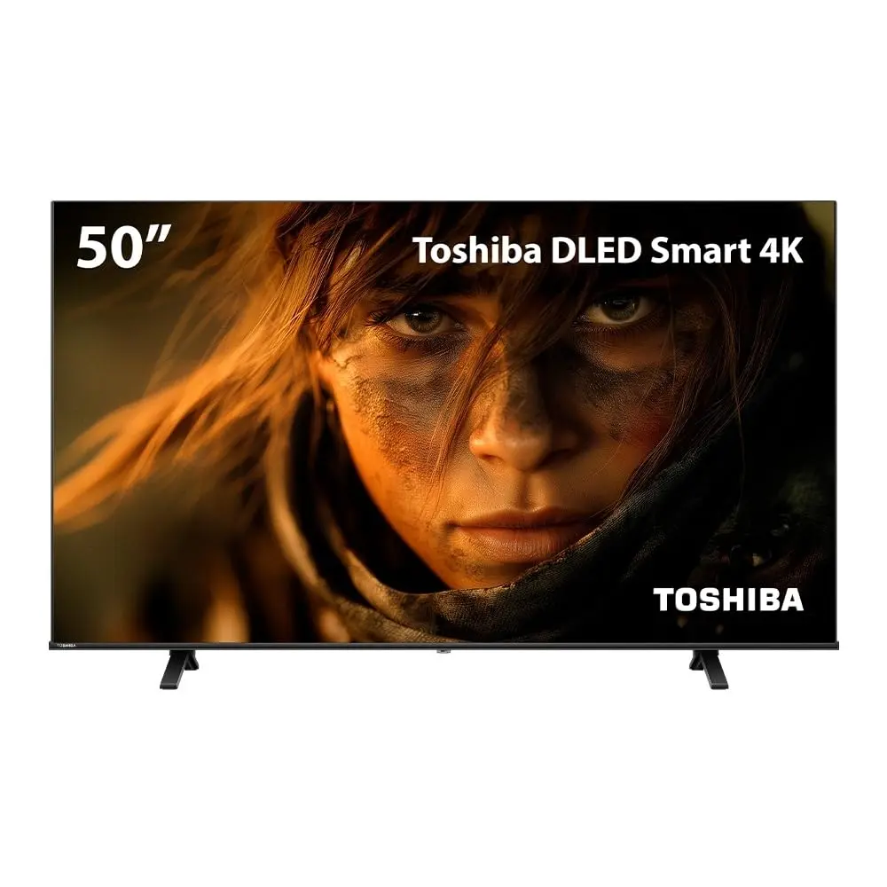 Smart TV DLED 50" 4K Toshiba VIDAA 3 HDMI 2 USB Wi-Fi
