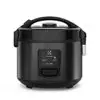 Panela de Arroz Elétrica Electrolux ERC10 Efficient 2 em 1 com Visor Glass por Rita Lobo 7 Xícaras - Preto/Inox - 110V - 1