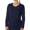 T-Shirt Ml Mizuno Energy, M, Azul Noite - 1