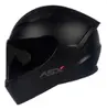 Capacete Fechado Moto Preto Fosco Tam 60/L - 1