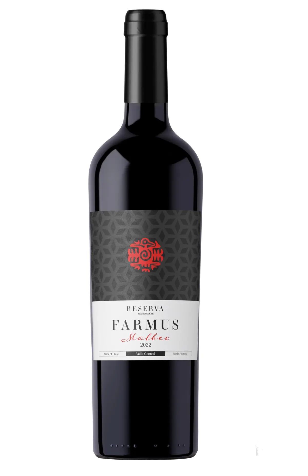 Farmus Vinho Reserva Merlot Tinto | Suave e Frutado, Aromas de Ameixas e Cerejas, Toque de Baunilha - 1