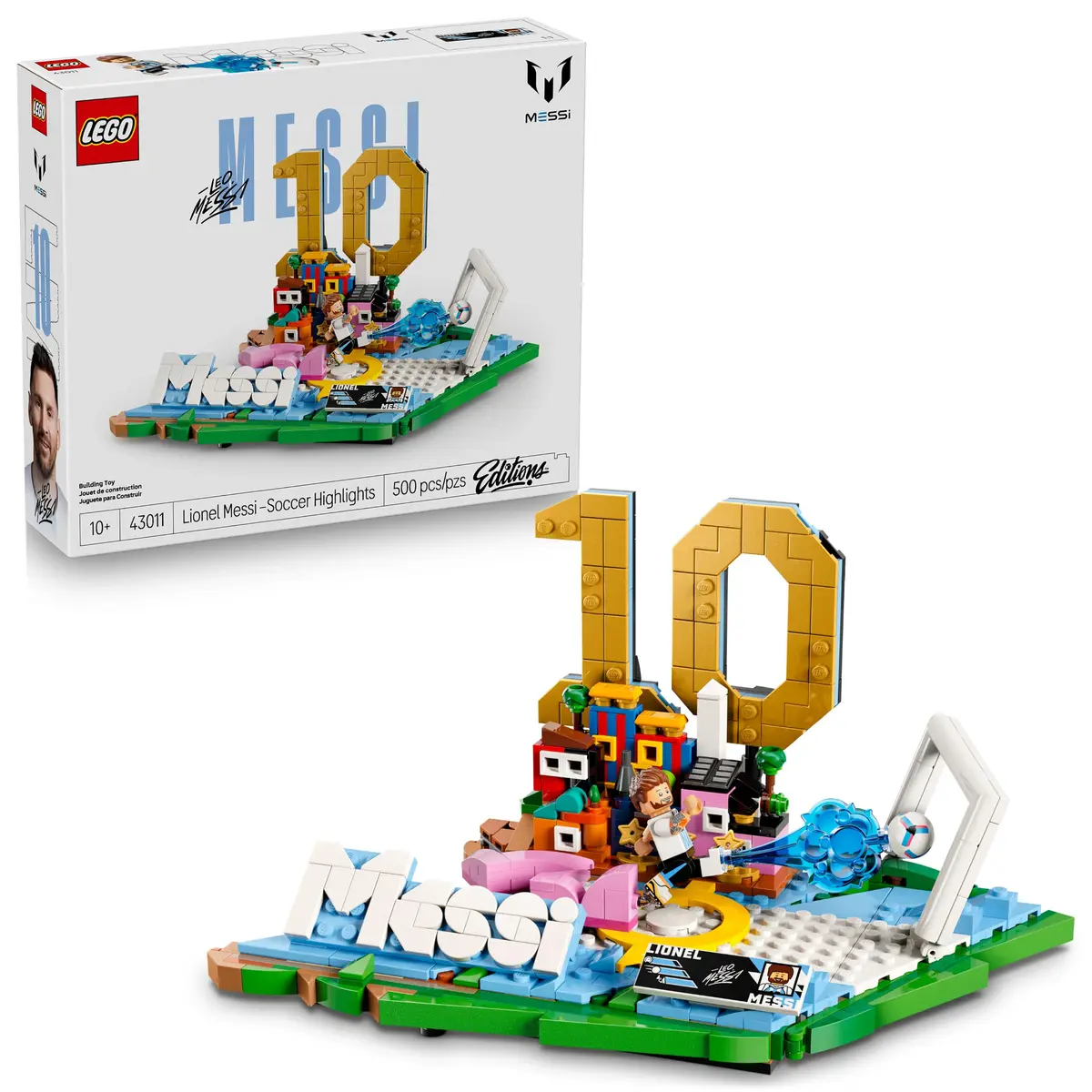 LEGO Editions Destaques do Futebol: Lionel Messi 43011 (500 Peças) - 1