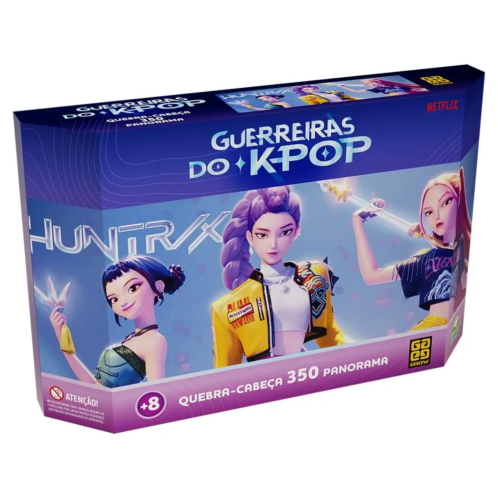 Quebra Cabeça 350 Peças PANAROMA - GUERREIRAS DO K-POP Grow