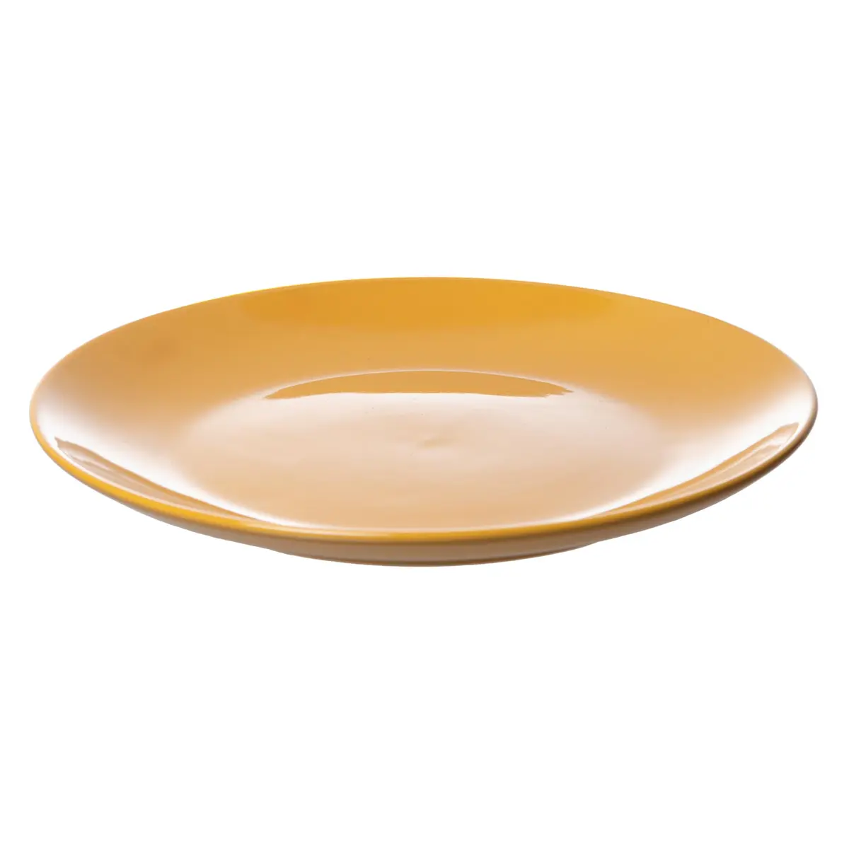 Prato para Sobremesa - Mix and Match - Porcelana - D20 cm - Amarelo - L Hermitage