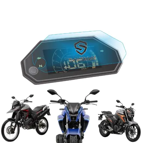 Película protetora Painel Lander Fazer Fz25 connected 2025 em Diante Acessórios de Proteção p/Moto