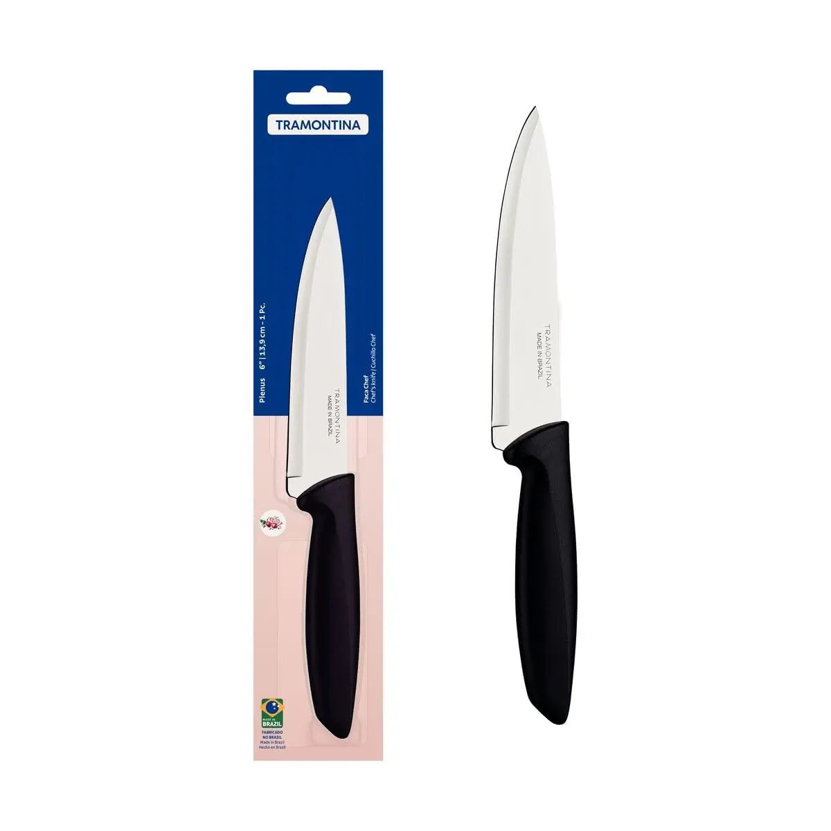 Tramontina 23426106 Faca Chef 6", Preto