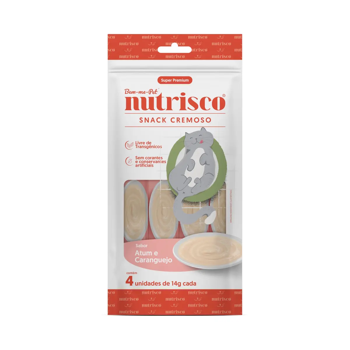 SNACK CREMOSO NUTRISCO 56G ATUM E CARANG