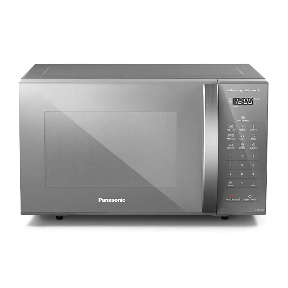 Panasonic Micro-ondas 27L Prata 220v NN-ST55LMRU - 1