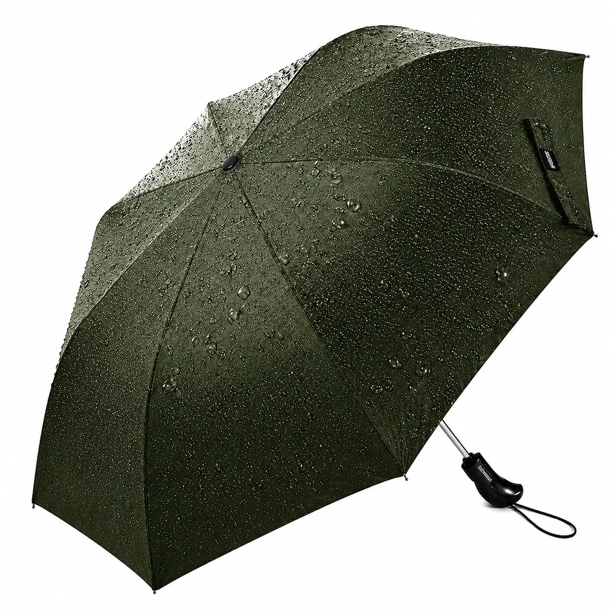 Guarda-Chuva Automático Compacto Fazzoletti Mini Golf Verde Militar - 1