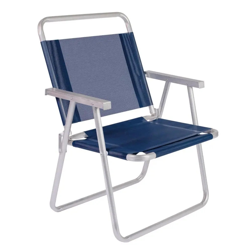 Mor - Cadeira Oversize Alumínio Azul