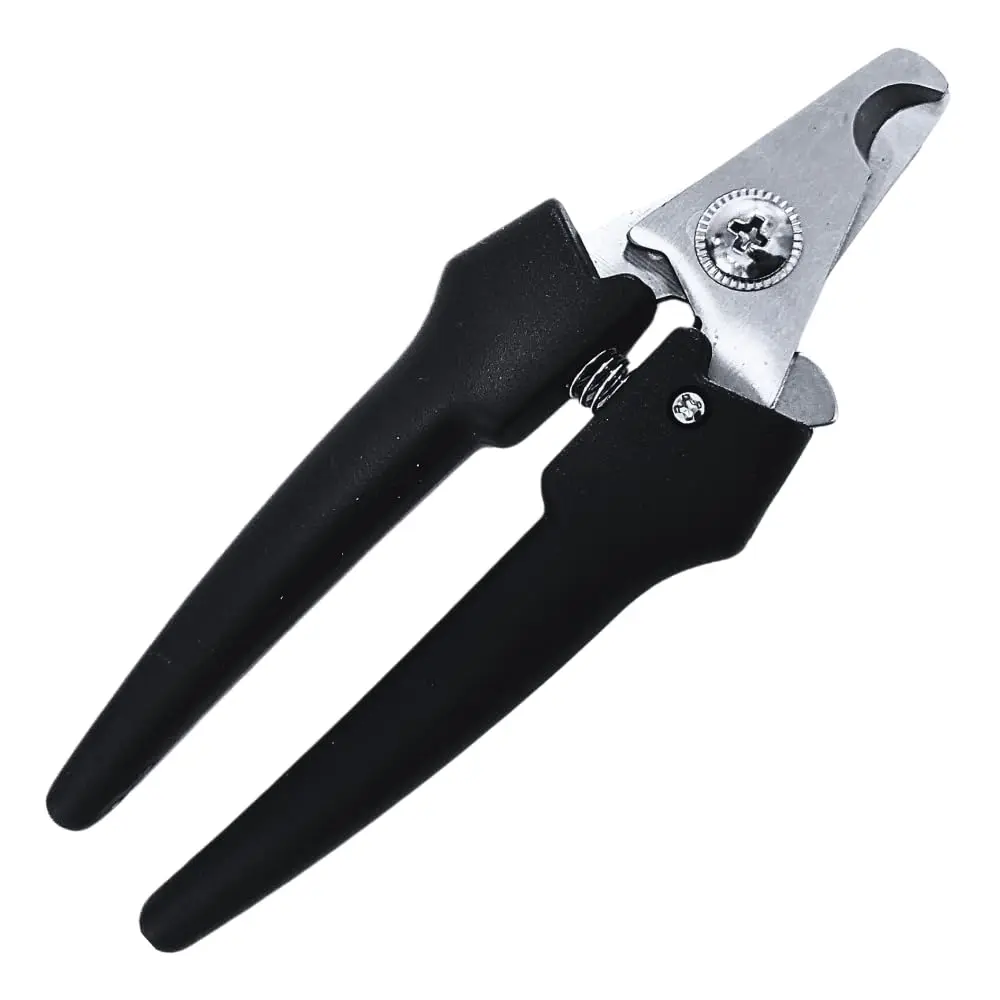 Cortador de Unhas Chalesco para Cães Preto – Lâmina de Precisão, Cabo Ergonômico Antiderrapante e Corte Seguro