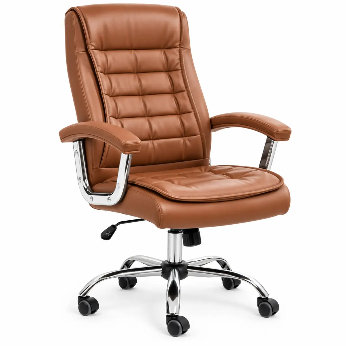 Cadeira Ergonômica Escritório e Home Office Reclinável Premium (Marrom) | Feita para proporcionar mais conforto durante longas horas de trabalho ou estudo