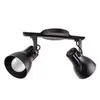Spot Trilho 2 Lâmpadas Preto Bivolt Antiferrugem - 1