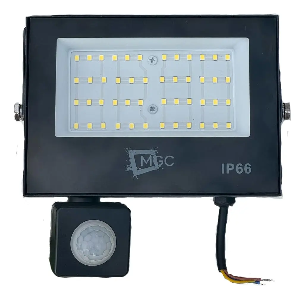 Refletor Led Holofote 100w Sensor Presença Fotocélula Bivolt - 1