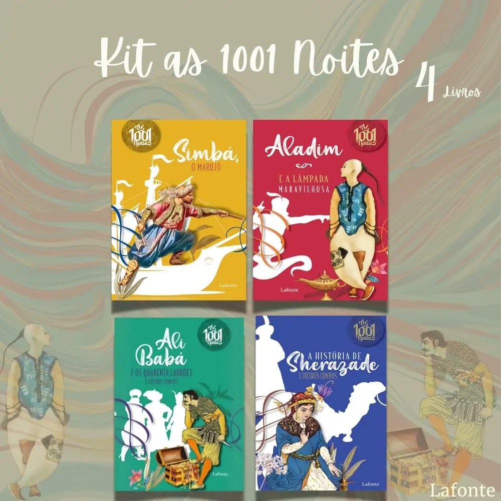 Kit As 1001 Noites - 4 Volumes