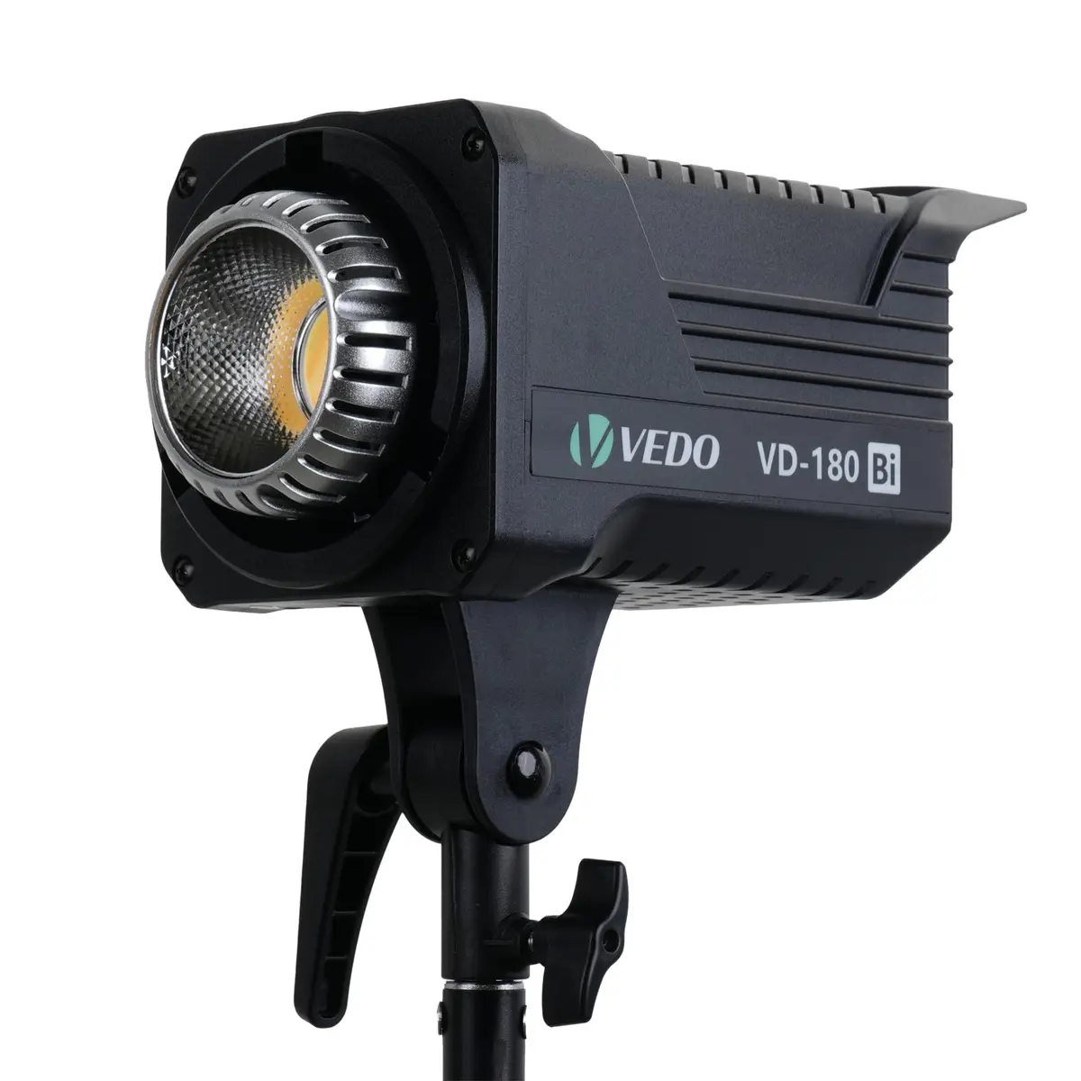 Luz de estúdio para fotografia, luz de vídeo, temperatura de cor dupla, sistema de dissipação de calor integrado, potência de saída de 180 W, 220V,8 modos de efeito de cena com visor digital