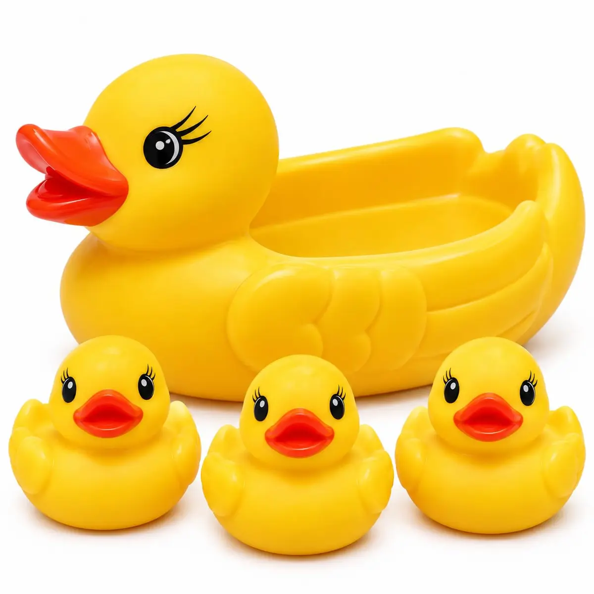 kit brinquedo patos para banho, patinhos amarelos de borracha | Brinquedo Infantil, Para Banheira, Piscina, Brincadeiras com Água