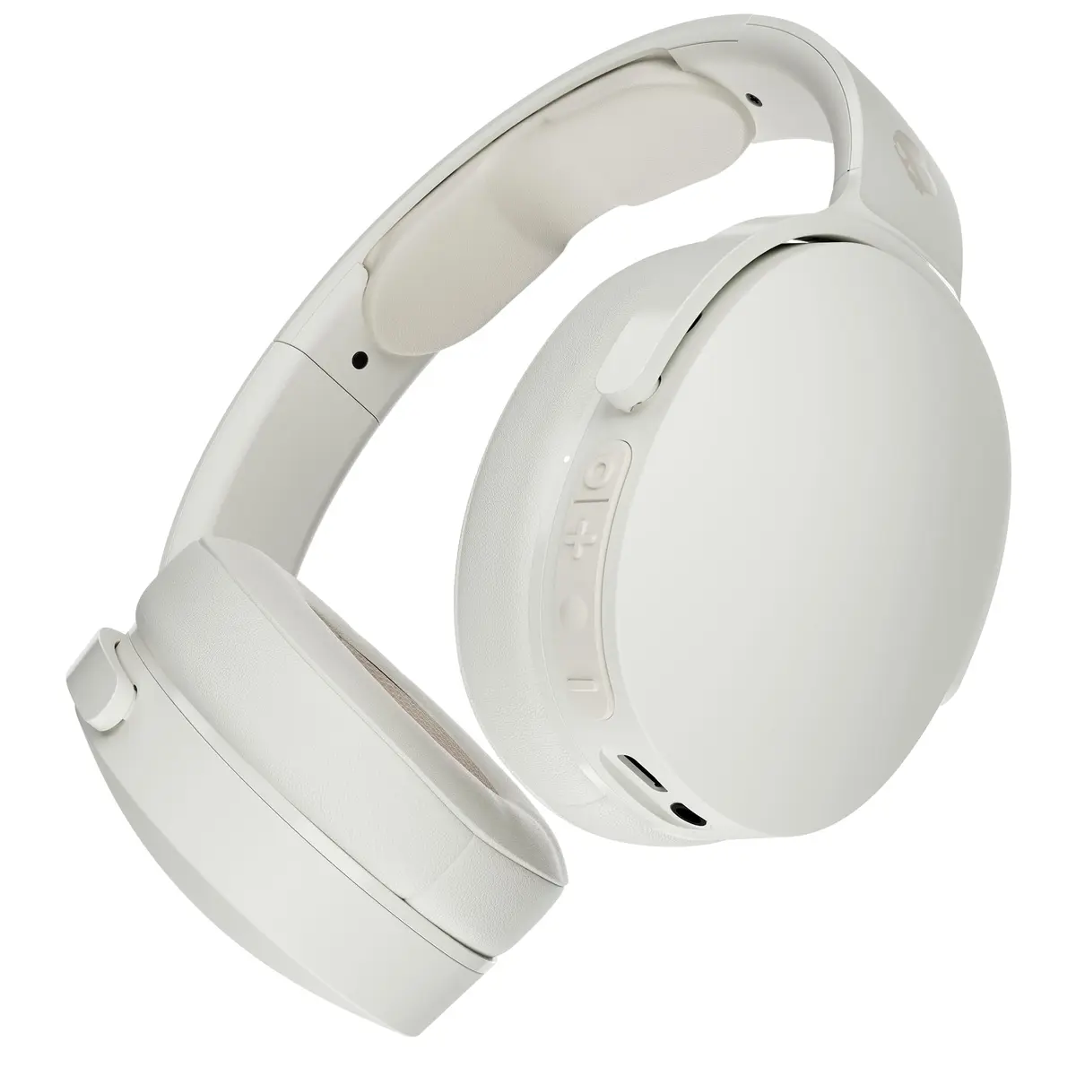 Fone de Ouvido sem fio Skullcandy Hesh Evo Over-Ear com Áudio Premium, Carregamento Rápido e 36 Horas de Bateria – Branco