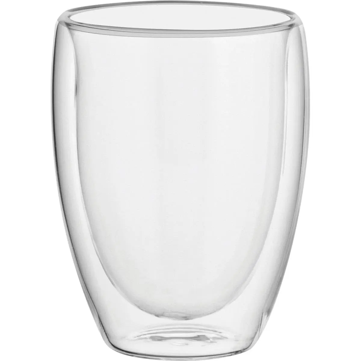 CLEAR CANECA 11x9x9cm 270ml BOROSILICATO TRANSPARENTEARENTE PAREDE DUPLA