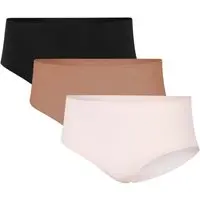 Kit com 3 Calcinhas Hipster adidas Underwear Multicolorido - 1