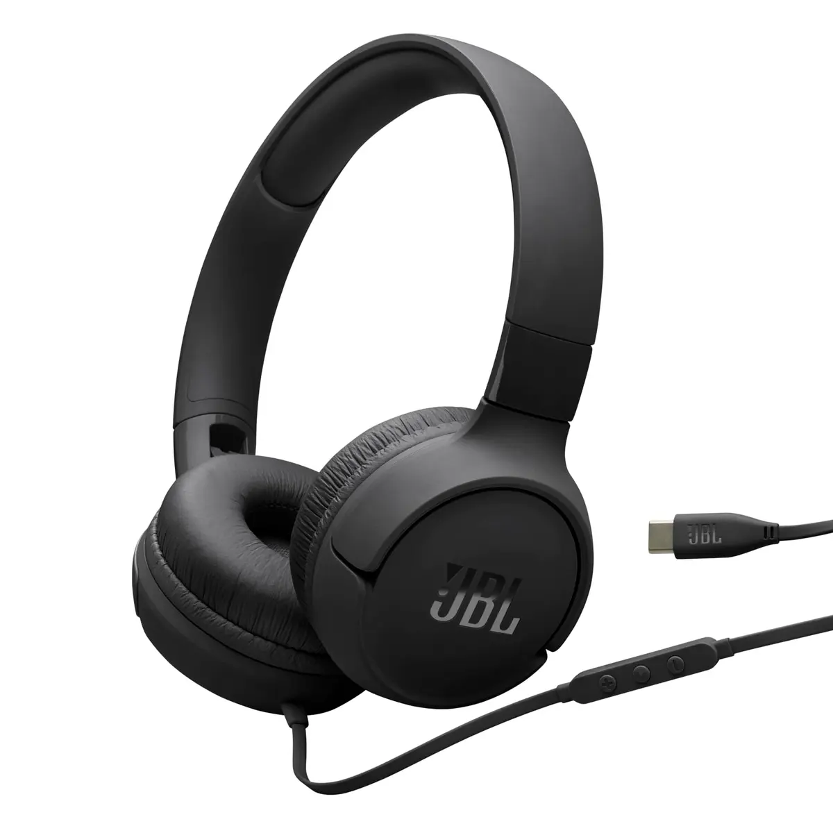 JBL, Fone de Ouvido, Tune 520C, On Ear, Com Fio, Com Cancelamento de Ruído - Preto
