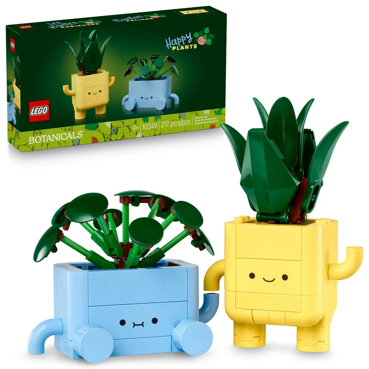 LEGO Botanicals Plantas Felizes 10349 (217 Peças) - 1