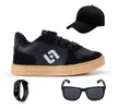 Kit Tenis Infantil Casual Street + Bone Oculos E Relogio - 1