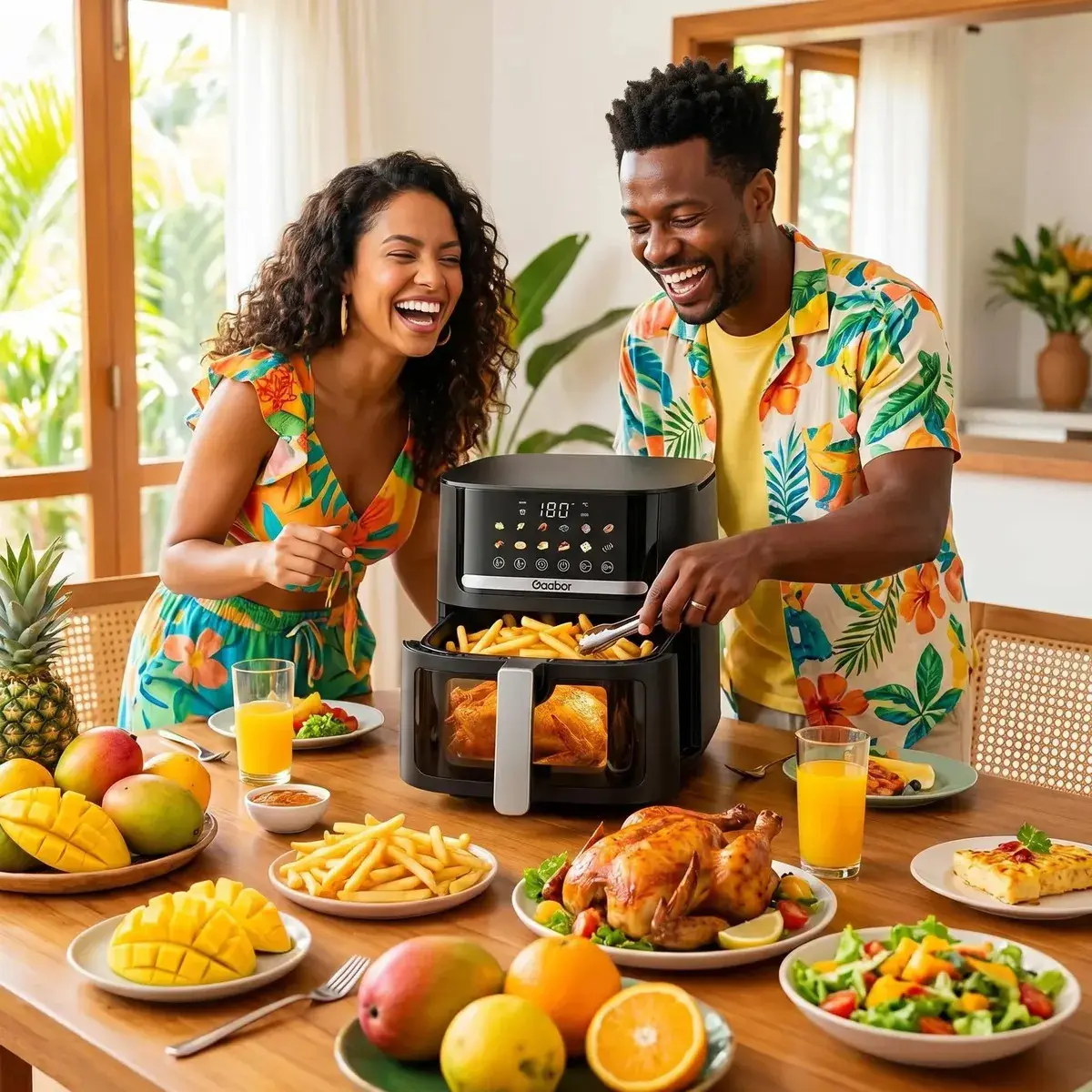 Gaabor Air Fryer AF80T01 - Preto thumbnail 7