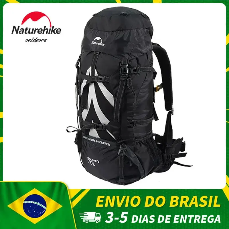 Naturehike mochila camping acampamento mochilas mochila viagem mochila masculina impermeável reforçada mochila esportiva mochila impermeável prova d’água muchilas masculinos mochila femininas mochila 70 litros mochila