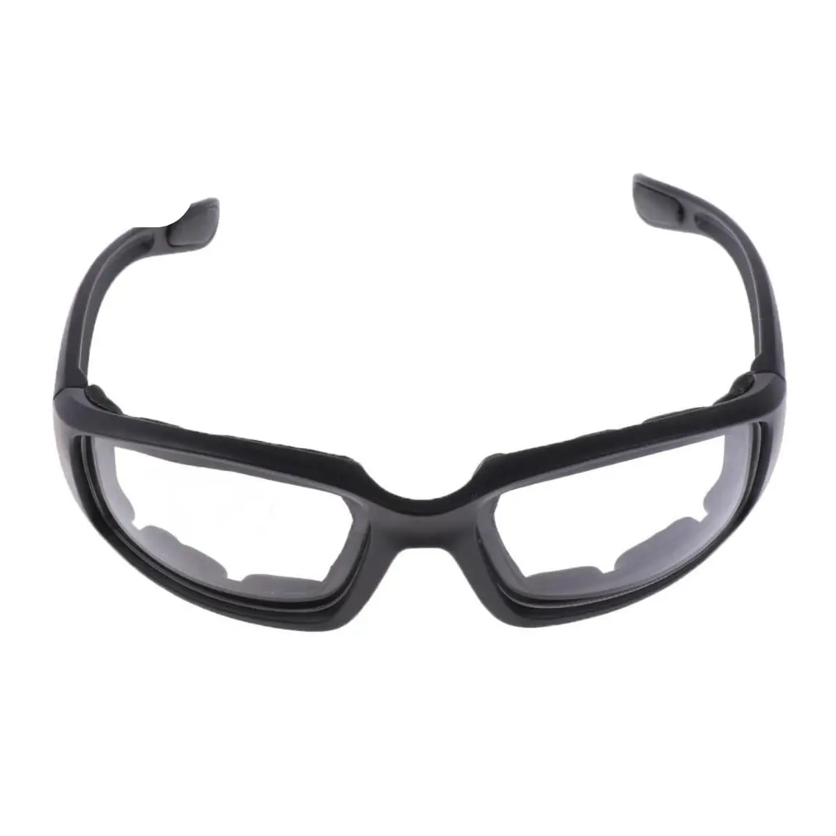 Óculos De Proteção Esportivo Preto Com Espumas Lentes Transparentes PREMIUM DUPIN - 1