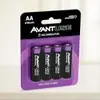 Kit 4 Pilhas Recarregáveis AA 2700mAh - 1