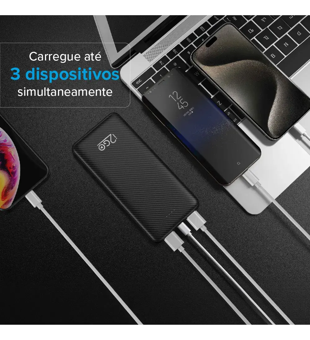 Power Bank I2go Plus 10000mAh Usb-c Preto thumbnail 4