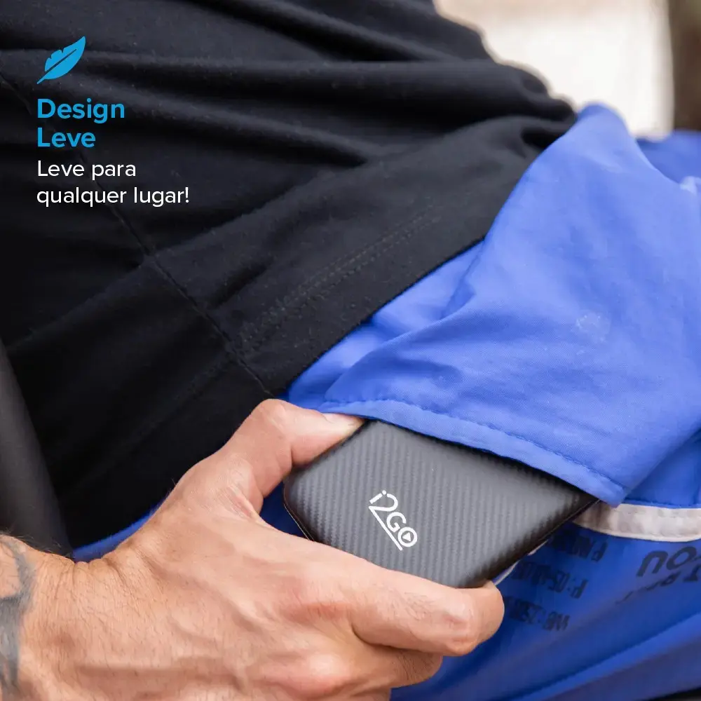 Power Bank I2go Plus 10000mAh Usb-c Preto thumbnail 6