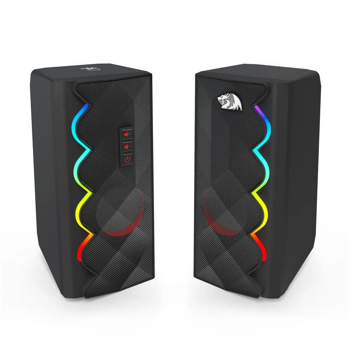 CAIXA DE SOM GAMER REDRAGON CIPHER RGB PRETO