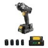 WAP Chave de Impacto à Bateria 1/2" 21V K21 CH01, com 4 Soquetes de Encaixe Quadrado, 350Nm 21VDC - 1