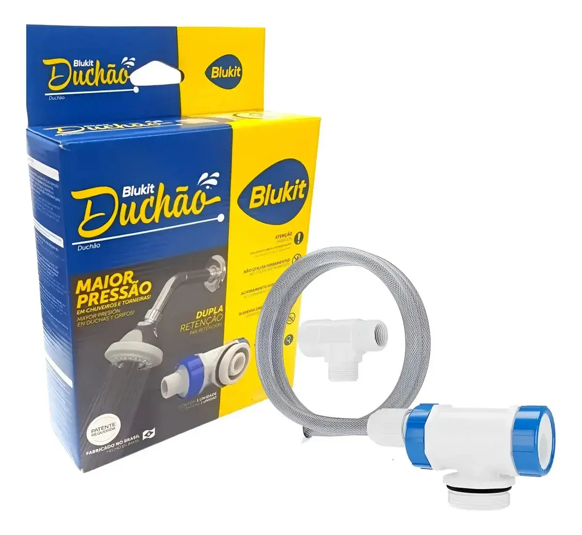 Válvula Alternadora de Pressão para Caixas D'água Duchão Blukit Dupla Retenção - 1