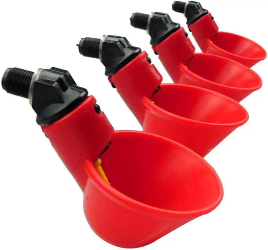 10 Bebedouro Automático Copinho Copo Bebedor Aves Frangos
