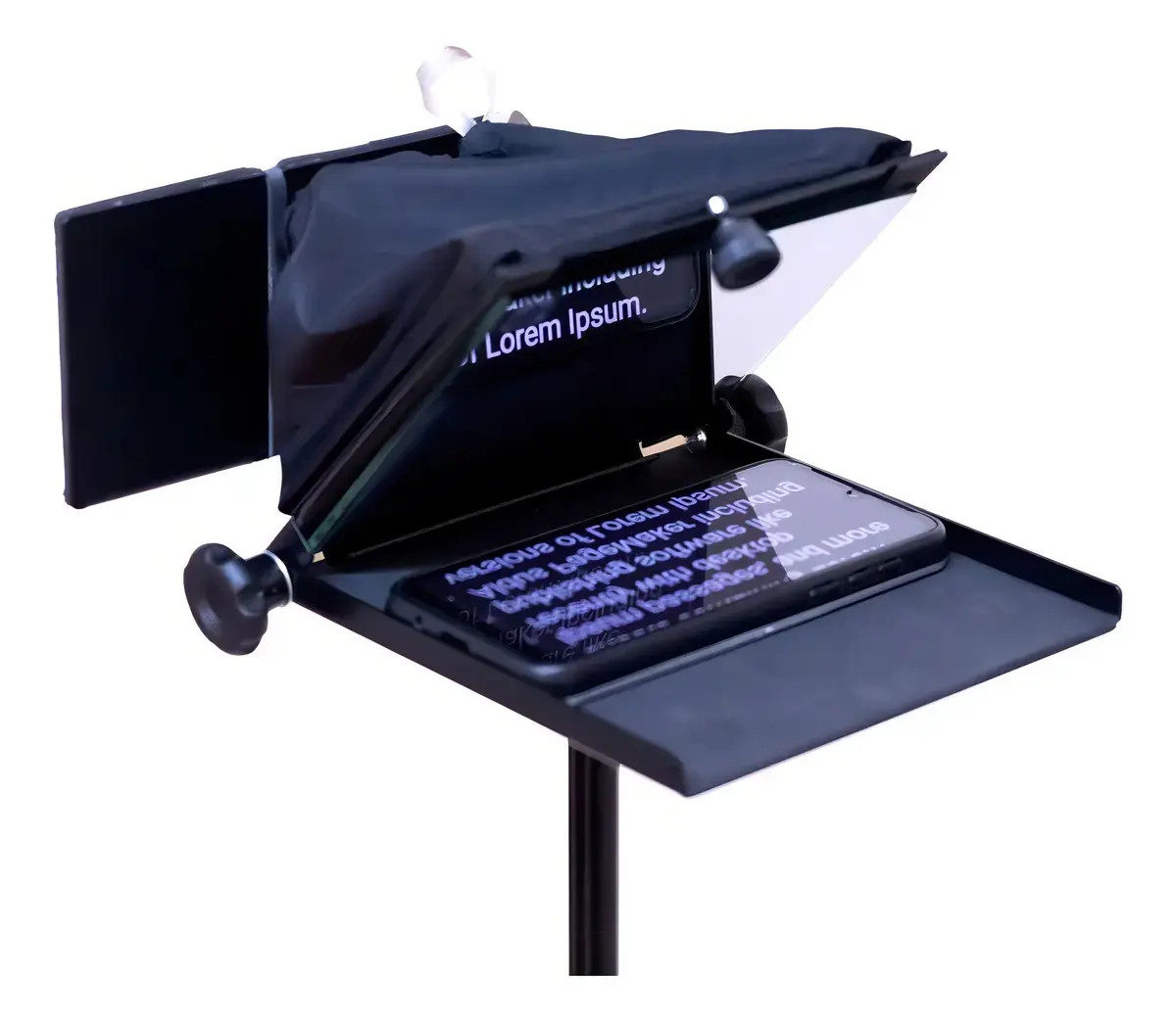 Mini Teleprompter Celular, Smartphone, iPhone Tele Prompter