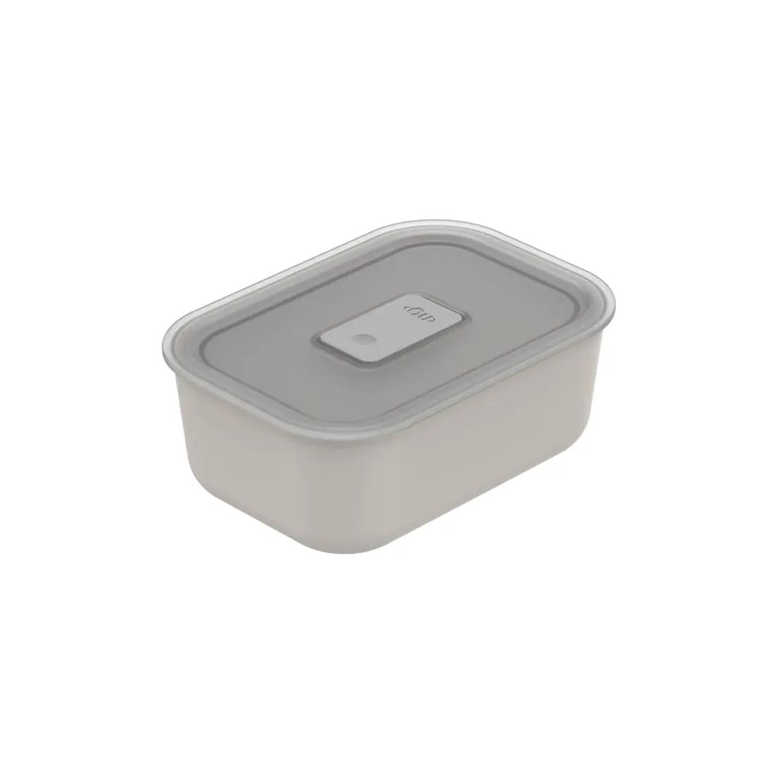 Ou Pote Hermético 620ML Bege Linha Move Lock