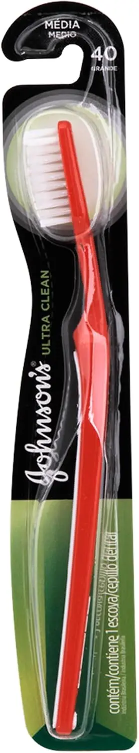 REACH Escova J&J Ultra Clean Grande 40 M 12 Un
